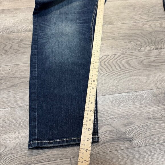 Avenue Blue Jeans Plus Size 20 Embroidered Back Pockets Skinny Stretch Denim - Picture 11 of 16